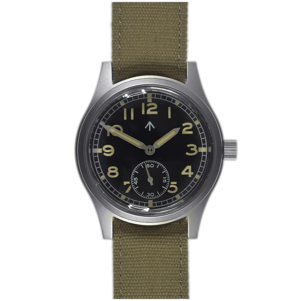 MWC 1940s/1950s \"Dirty Dozen\" 36.5mm Pattern General Service Swiss Automatic Watch Retro Lume 21 Jewel