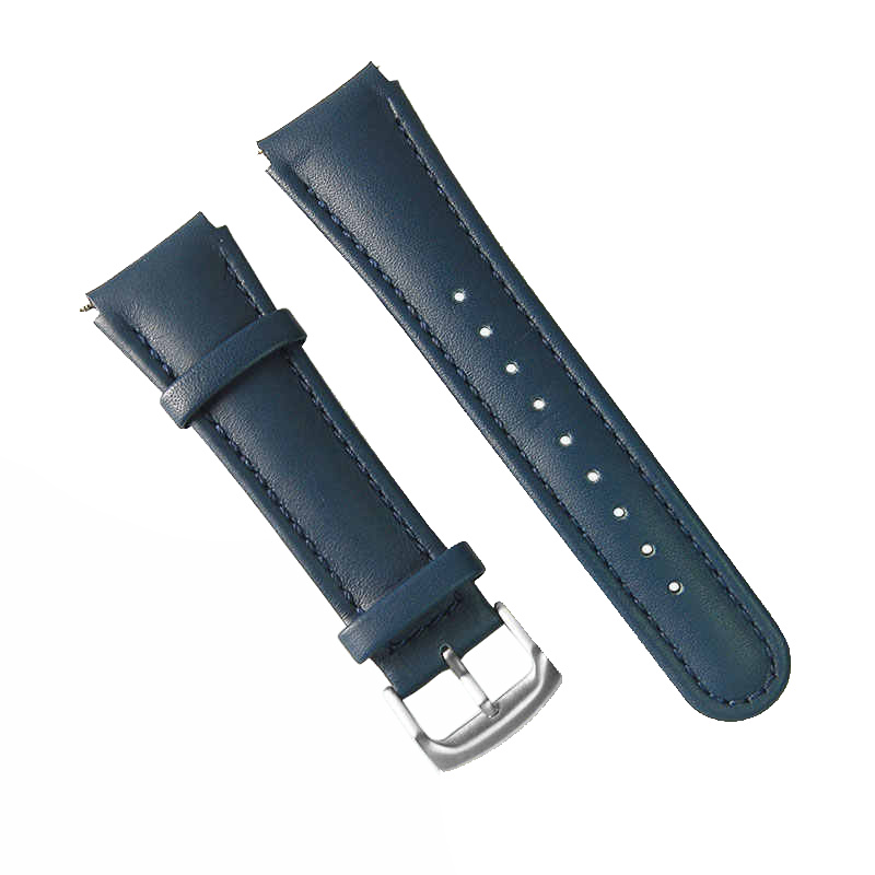 Chronotiempo watch Band Blue Angel Genuine Leather Strap for Citizen Watches AT8020 JY8078 JY8070 with 23mm lugs
