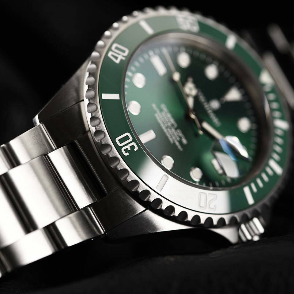 Ocean One GMT classic Ceramic Diver's watch with interchangeable straps |  by Steinhart Watches