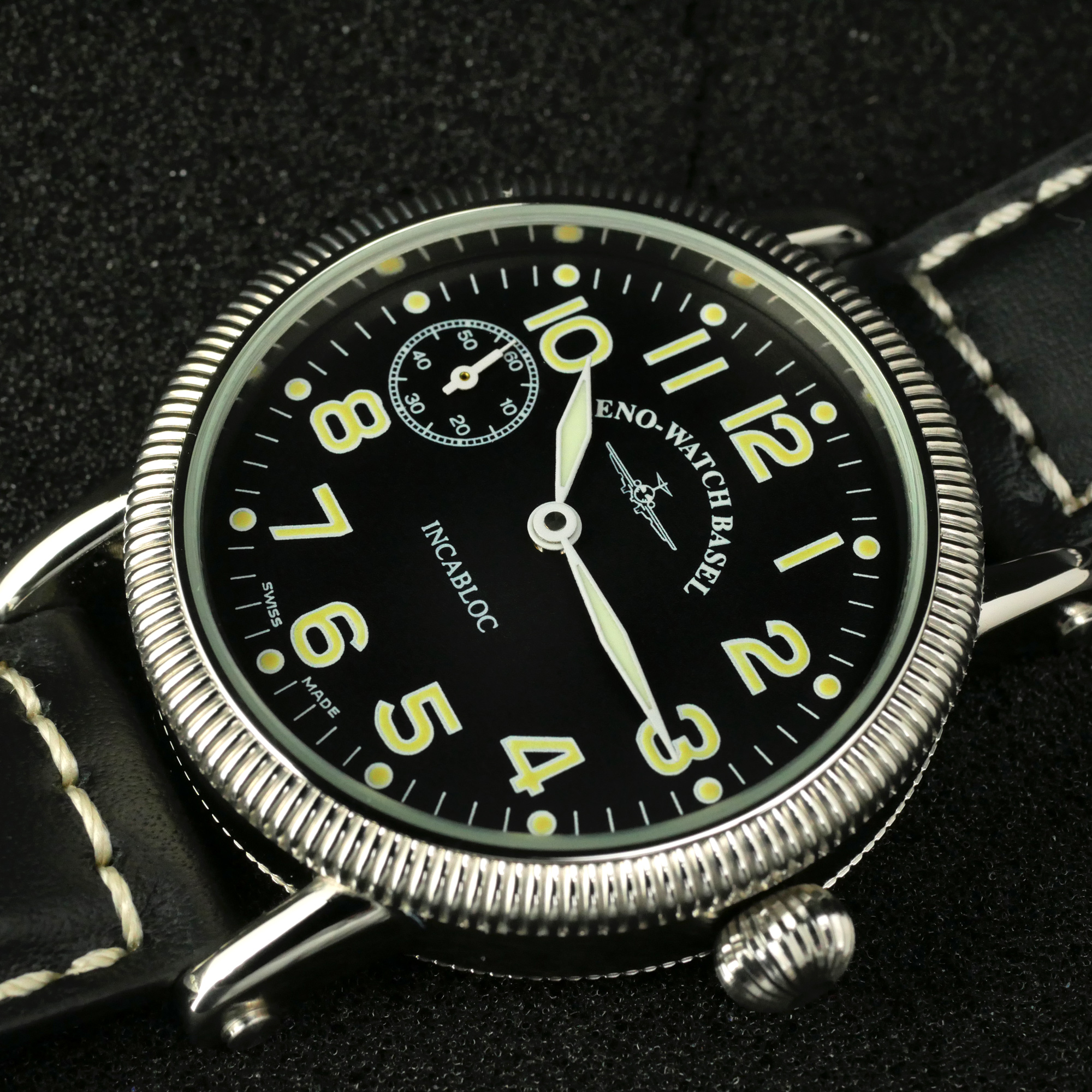Zeno-Watch Basel Nostalgia Winder Swiss Men's Watch 44mm 3ATM 