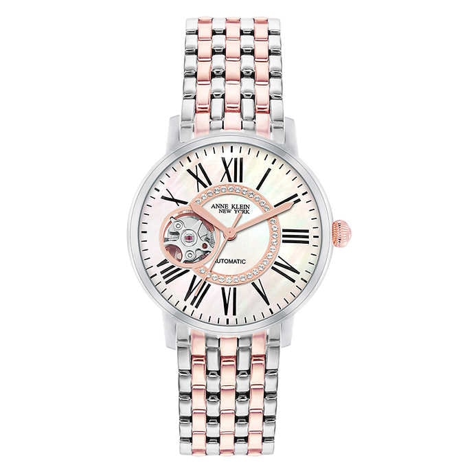 Anne Klein New York Mother-of-Pearl Ladies Automatic Watch 12/2339MPRT