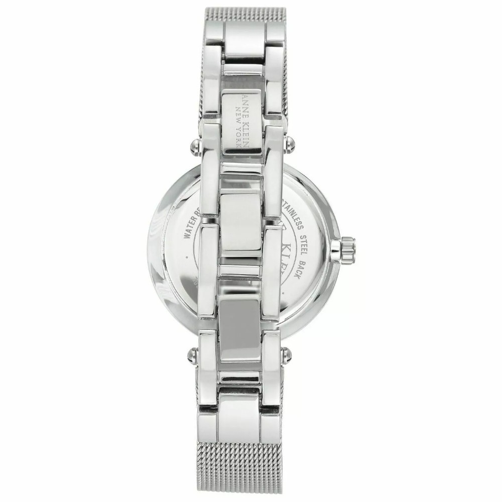 Anne Klein New York 35mm Ladies Quartz Watch Silver Mesh 12/2309SVSV