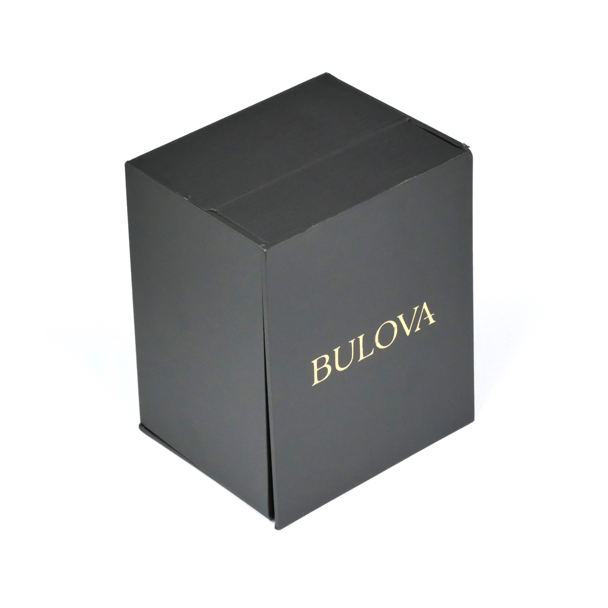 Bulova Sutton Classic Ladies Watch Stainless Steel Bracelet / Black Dial 96P198