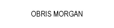 Obris Morgan