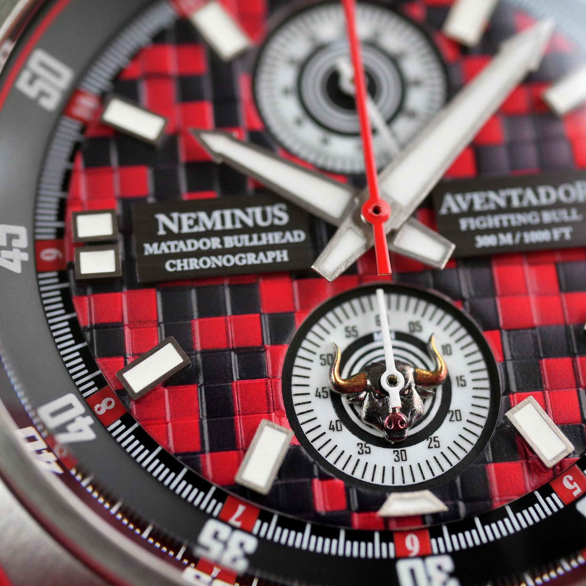 Neminus Matador Bullhead Aventador Men's Chronograph Watch