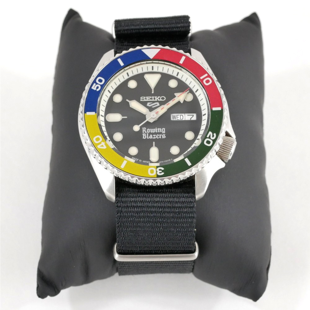 Seiko 5 Sports X Rowing Blazers Color Block Special Limited Edition SRPG53 Caliber 4R36