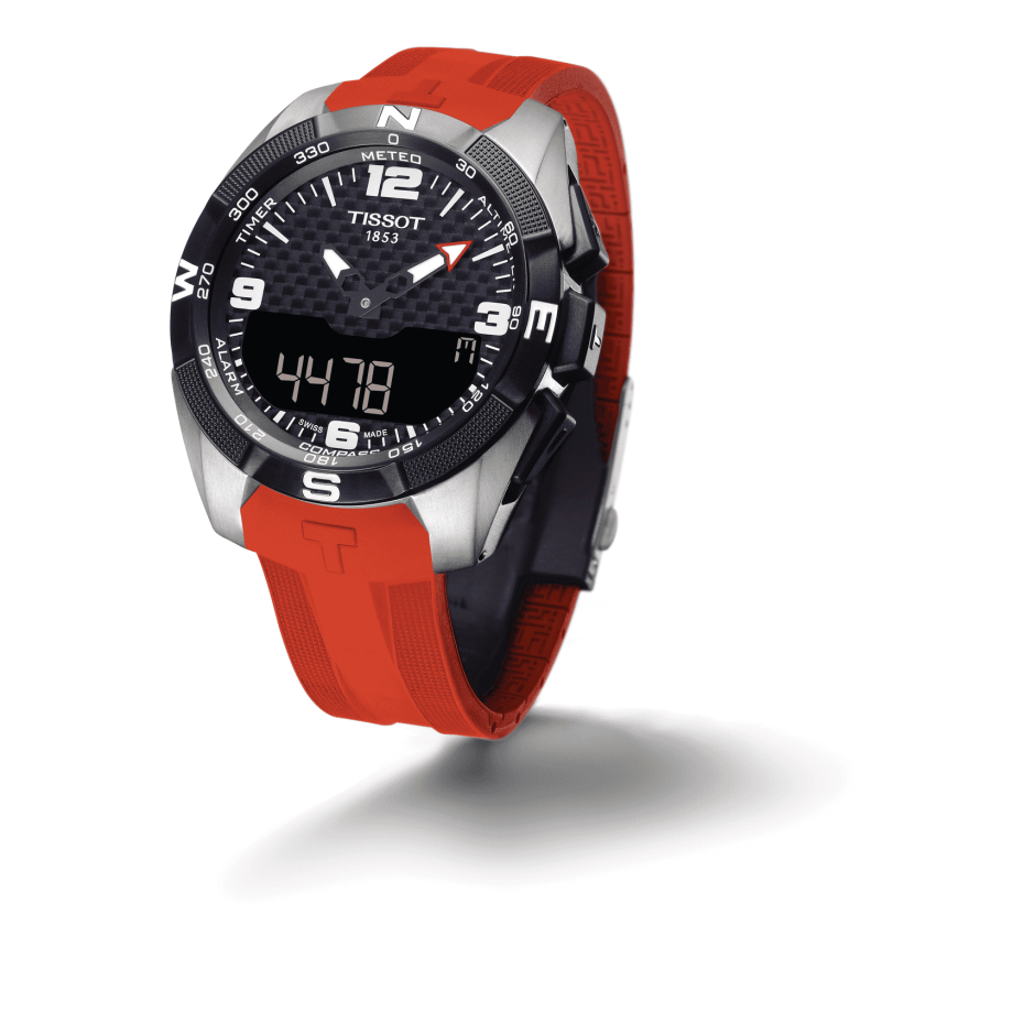 Tissot T-Touch Expert Solar Black Dial Men's Quartz Watch T091.420.47.057.00