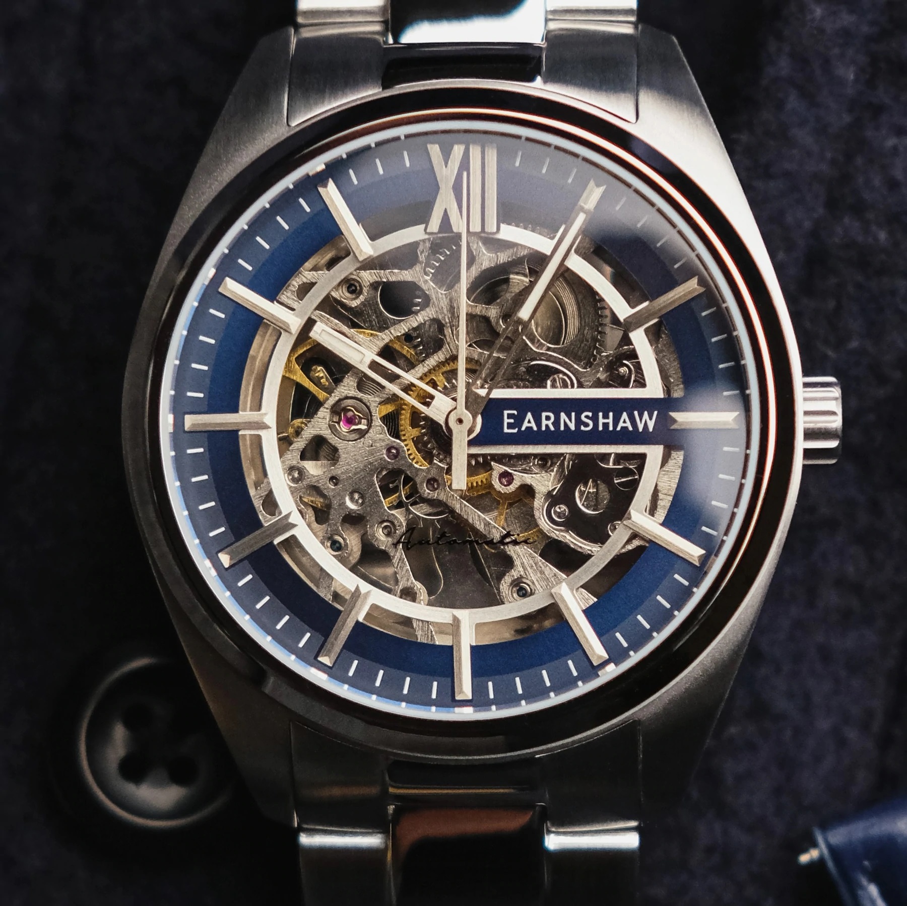 Thomas Earnshaw 43mm Men's Automatic Watch SMEATON ES-8208-22