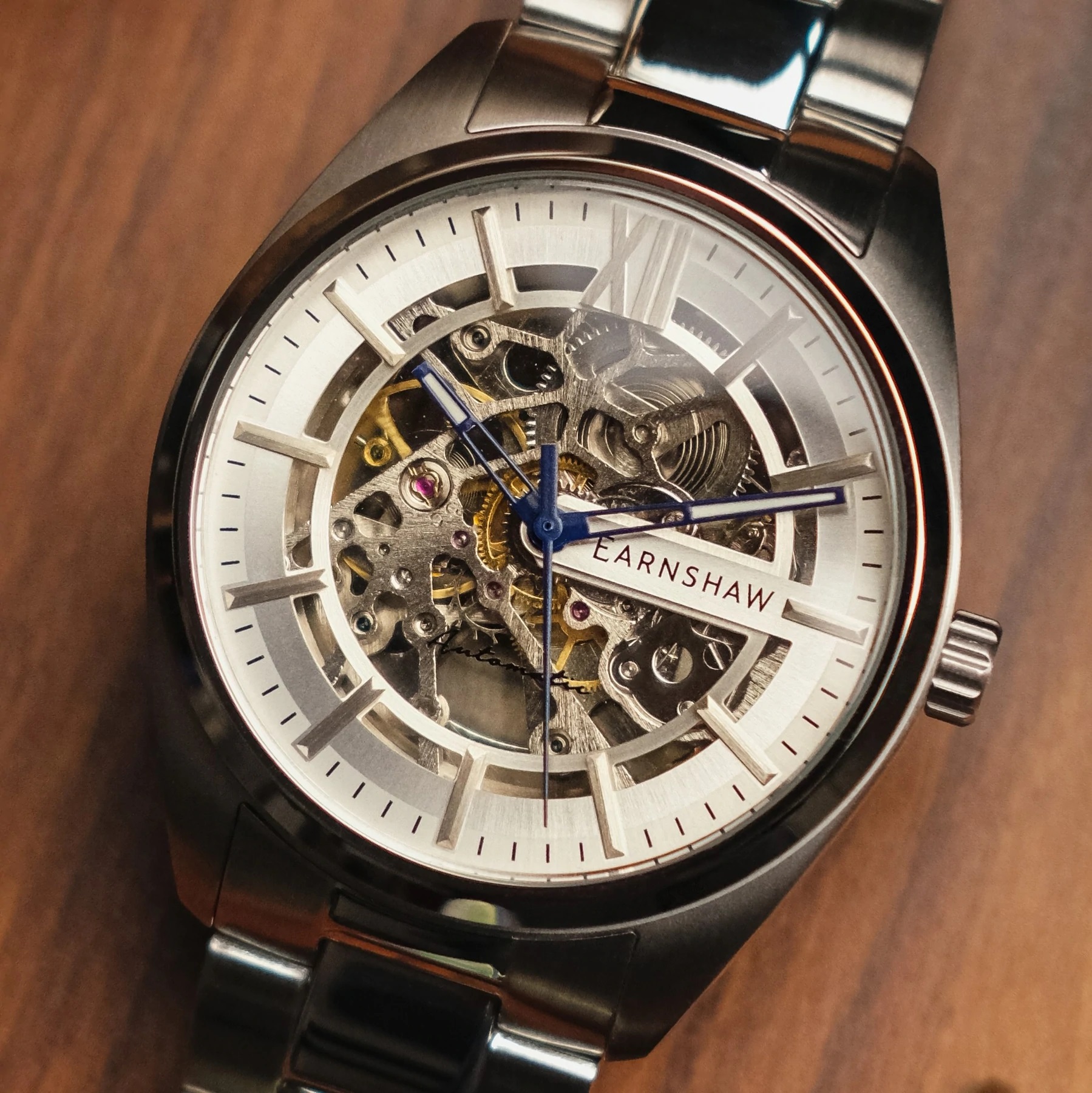 Thomas Earnshaw 43mm Men's Automatic Watch SMEATON ES-8208-33
