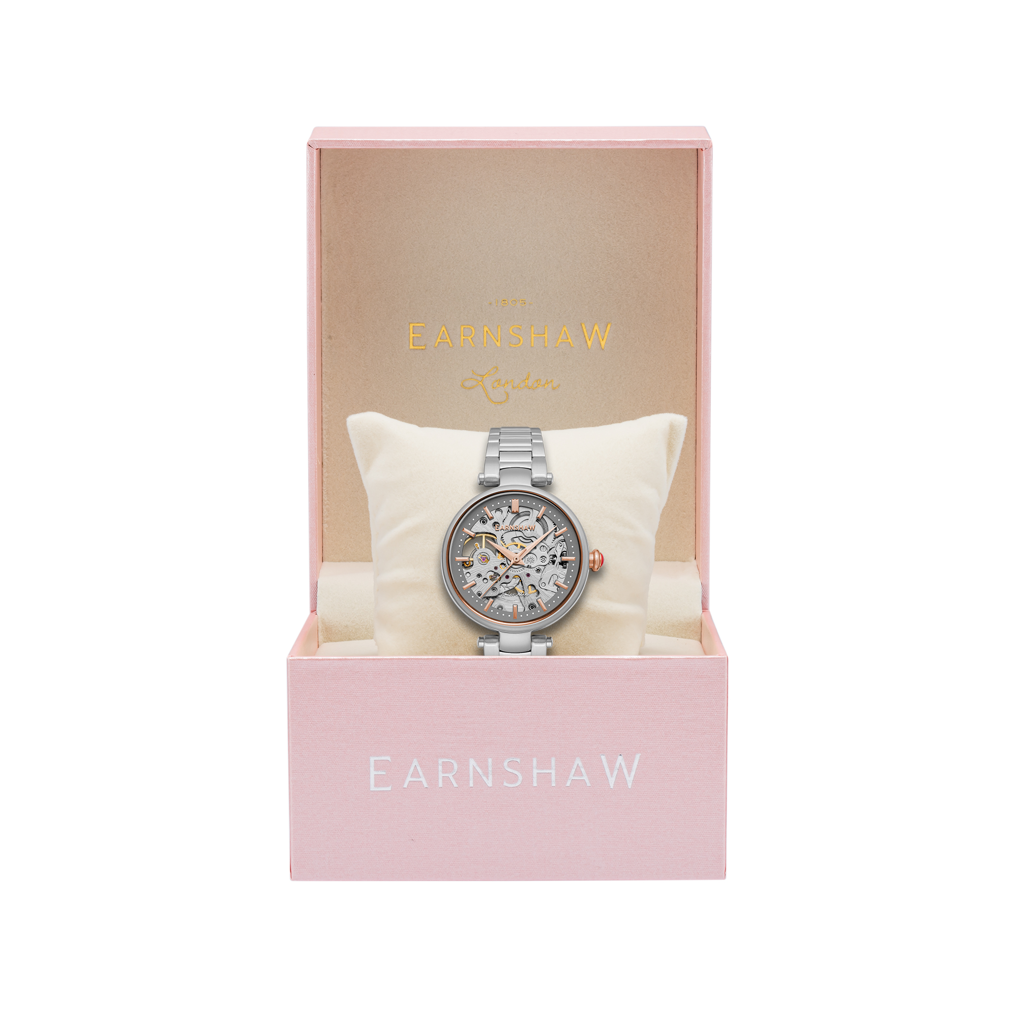 Thomas Earnshaw 34mm Women's Automatic Watch CHARLOTTE ES-8160-33