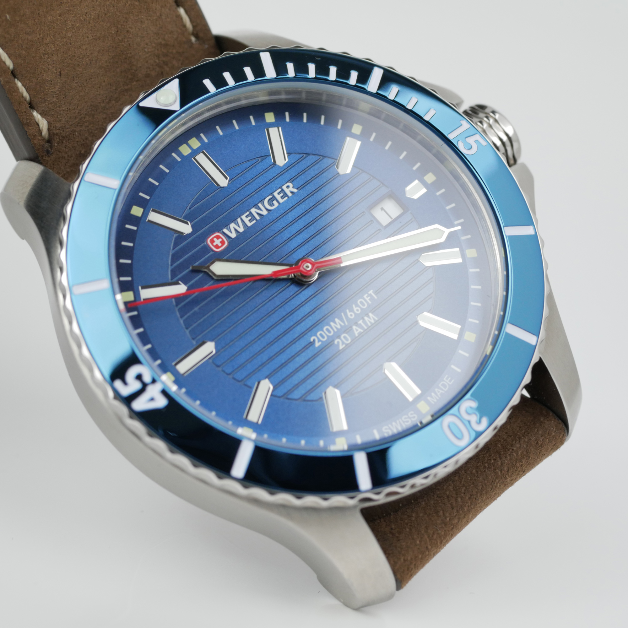 Wenger Seaforce 43mm Men's Chronograph Watch 01.0641.130