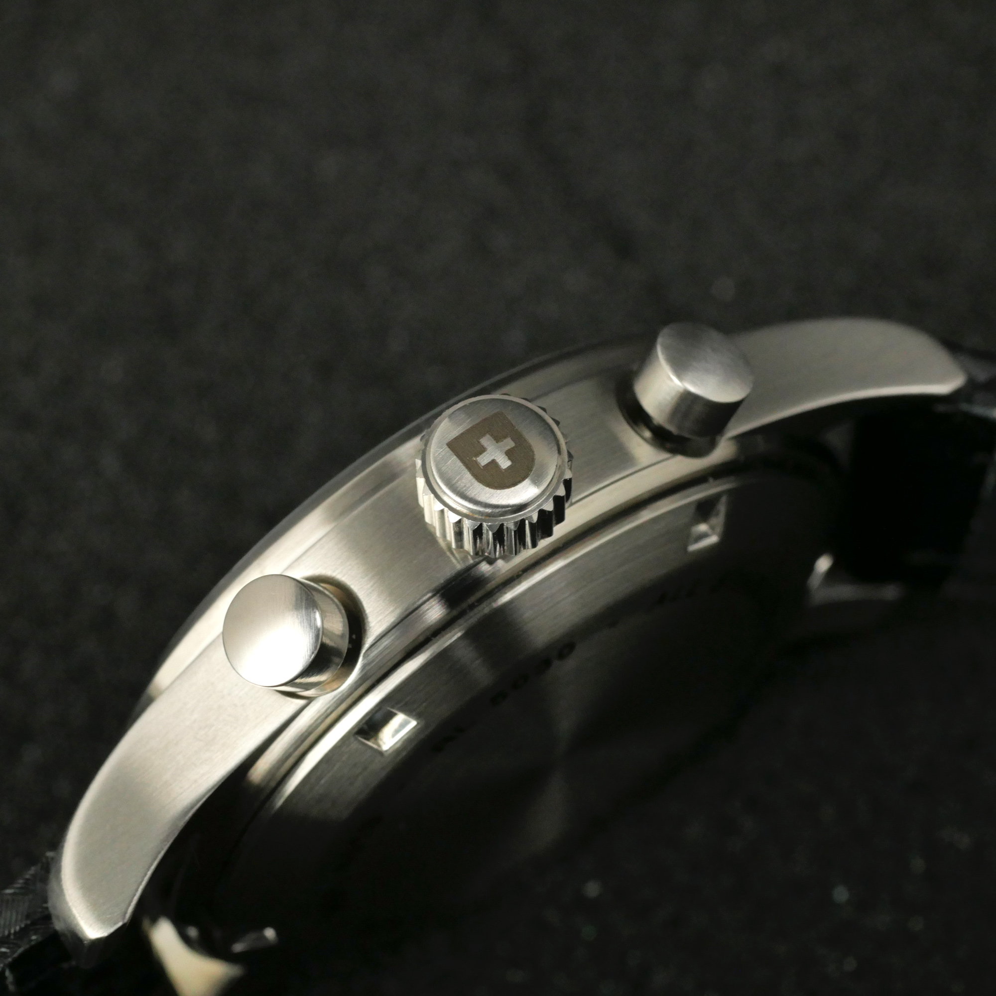 Zeno-Watch Basel Tachymeter Quartz Chronograph Carbon Swiss Men's Watch 42mm 5ATM 4013-5030Q-s1