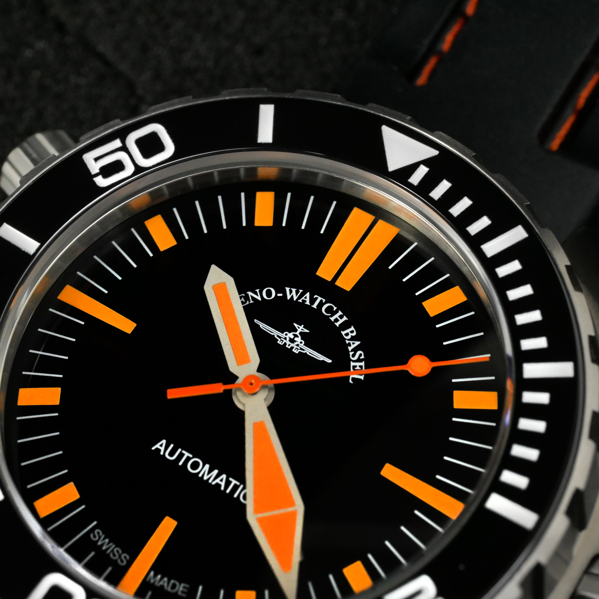 Zeno-Watch Basel Professional Diver Pro Diver 2 Swiss Men's Watch 48mm 50ATM 6603-2824-a15