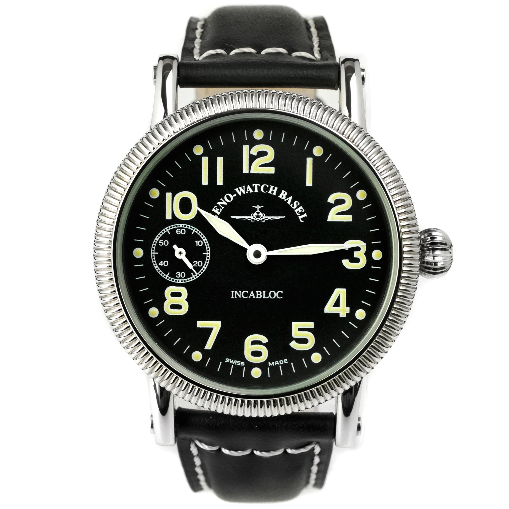 Zeno-Watch Basel Nostalgia Winder Swiss Men's Watch 44mm 3ATM 98078-9-a1
