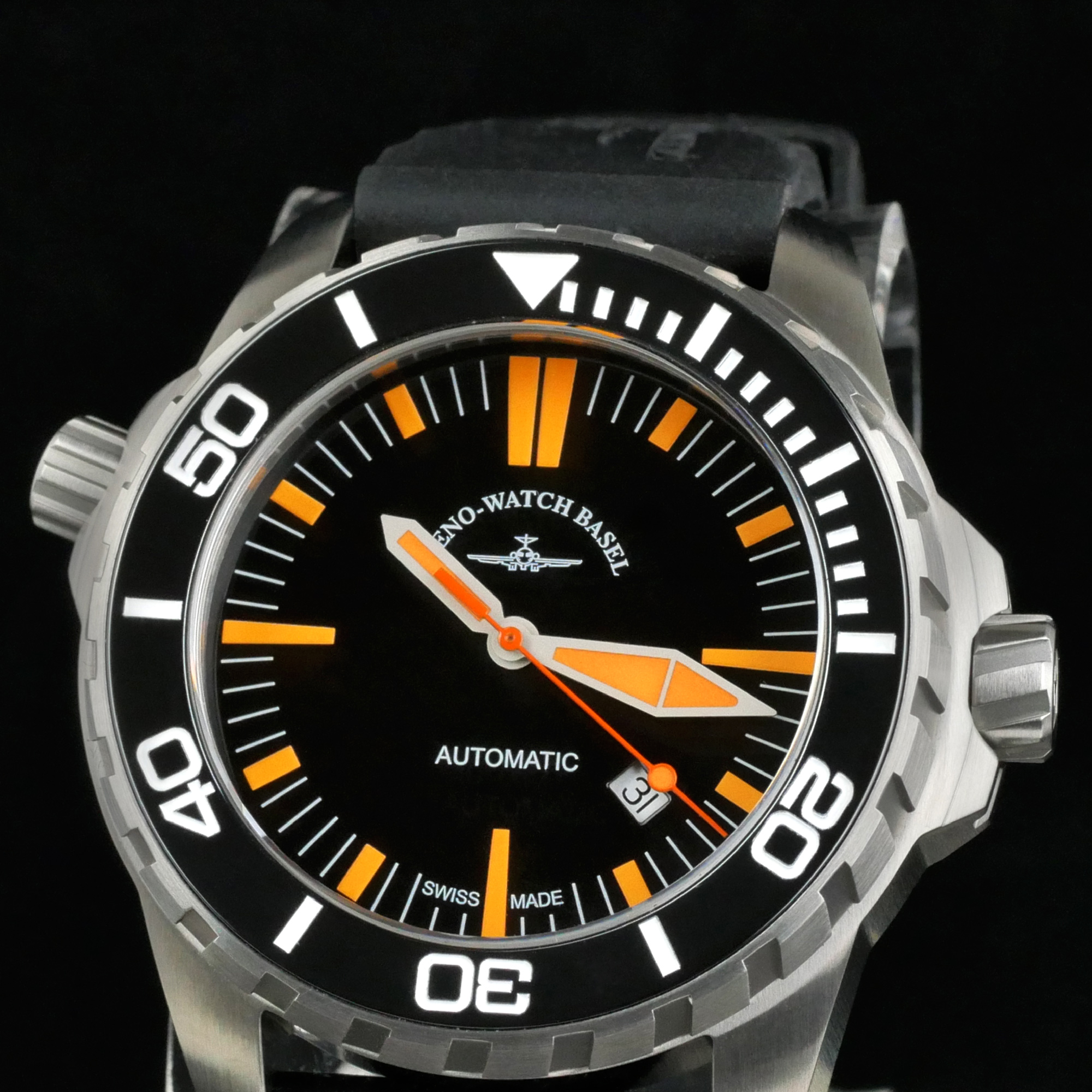 Zeno-Watch Basel Professional Diver Pro Diver 2 Swiss Men's Watch 48mm 50ATM 6603-2824