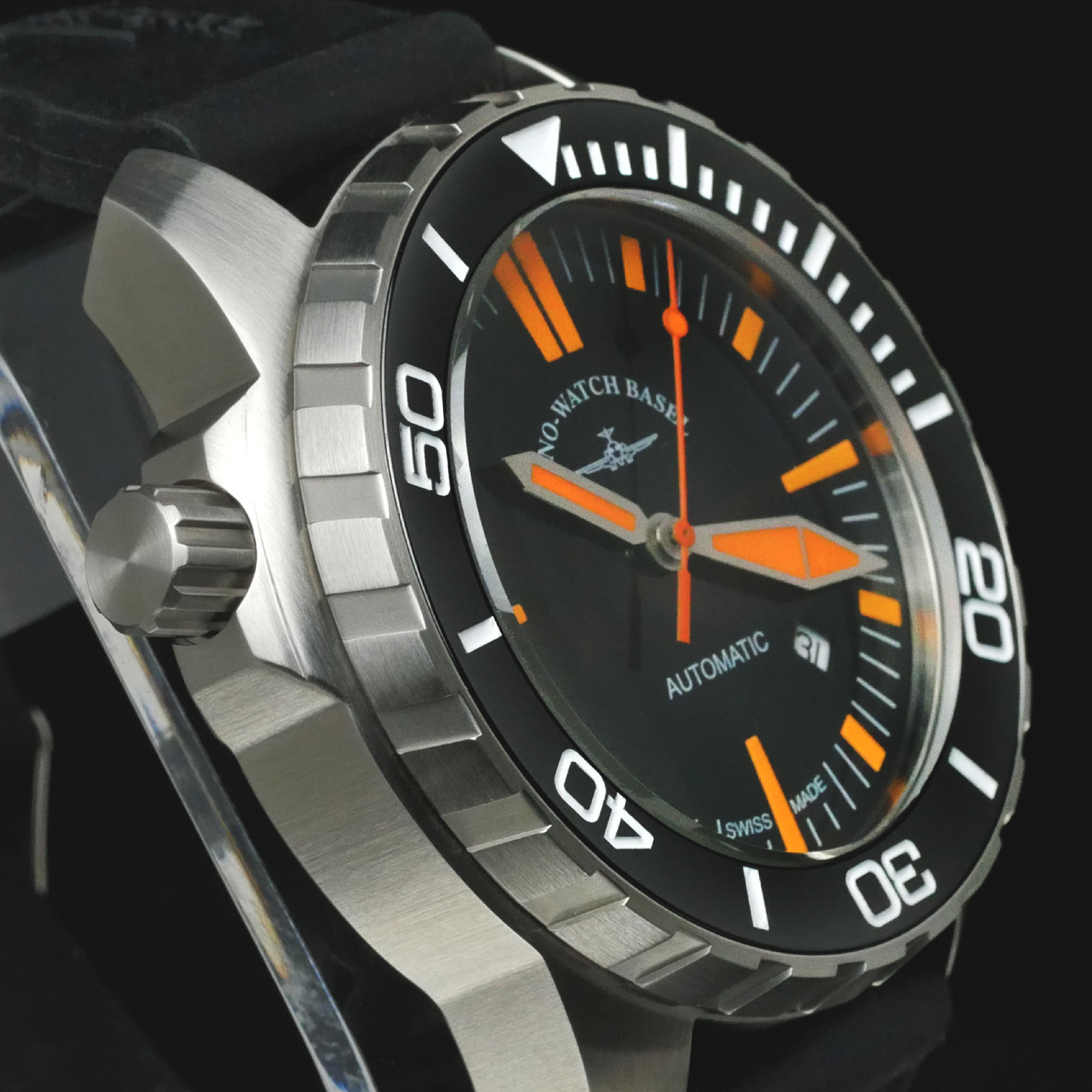 Zeno-Watch Basel Professional Diver Pro Diver 2 Swiss Men's Watch 48mm 50ATM 6603-2824