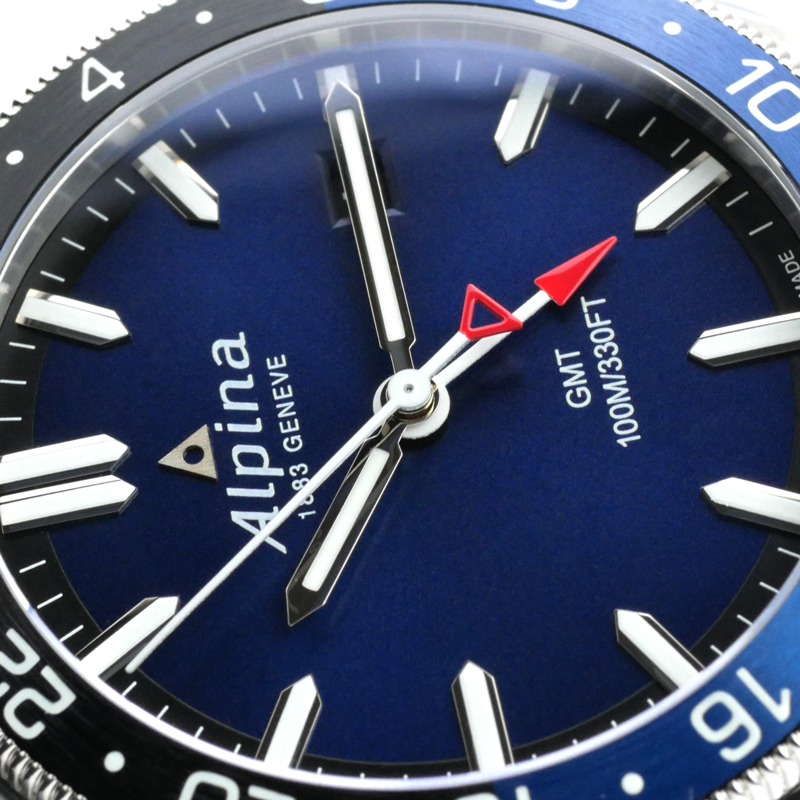 Alpina 1883 Geneve Alpiner GMT Men's Swiss Watch AL247NB4E6