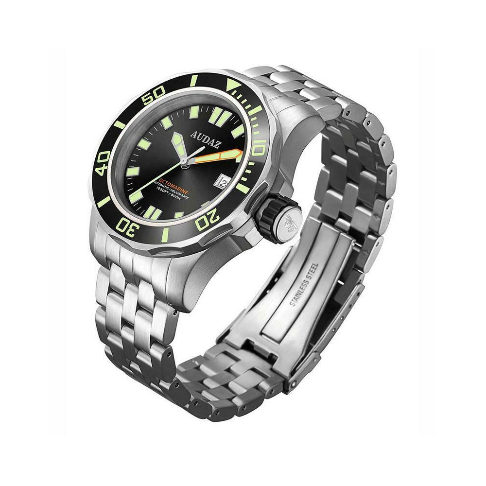 Audaz Octomarine Automatic Men\'s Diver Watch 42mm ADZ-2070-01