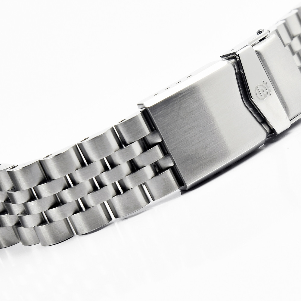Steinhart Jubilee Bracelet Ocean Curved Stainless Steel Watch 39 20x16mm including endlinks 211-0899