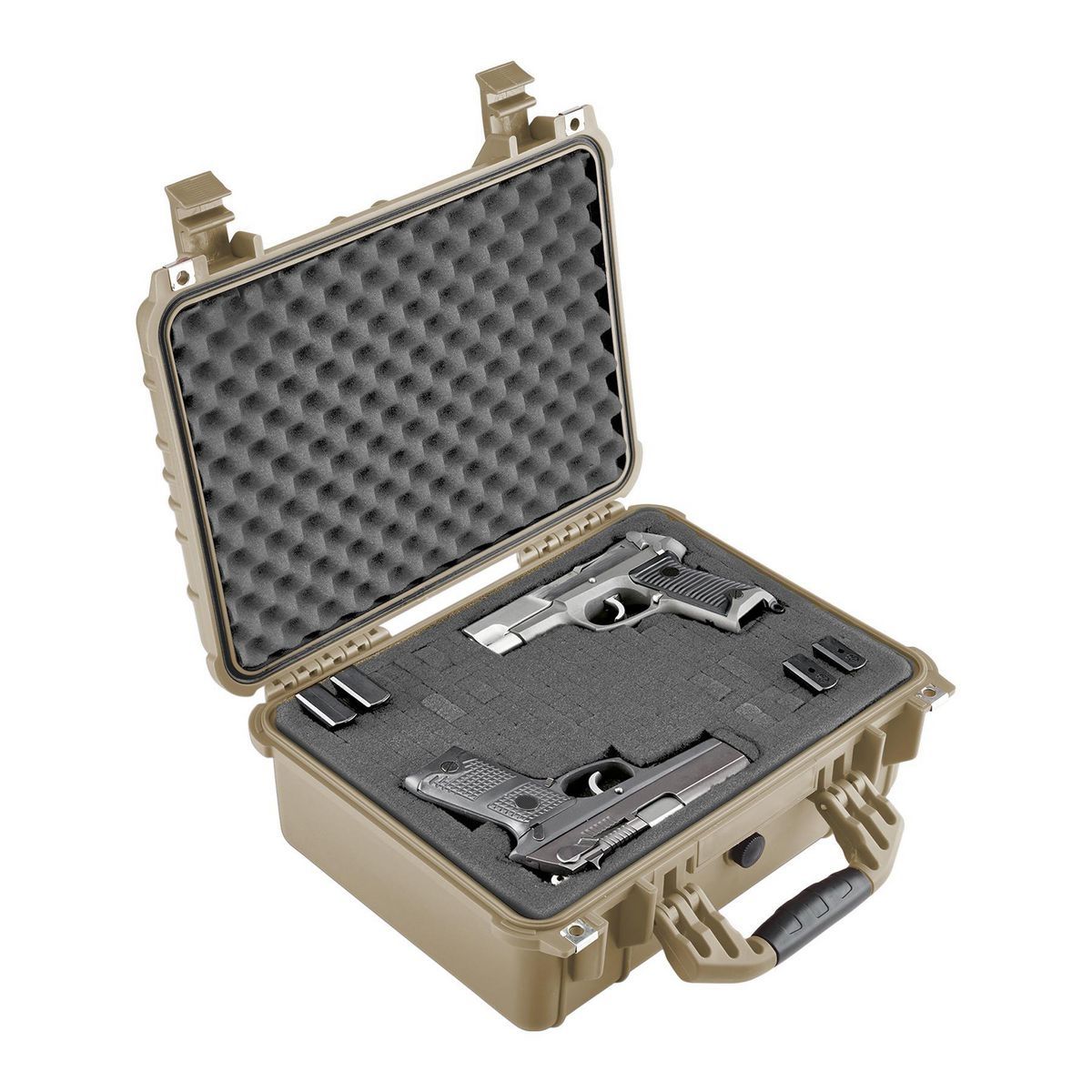 Tan Apache 3800 Weatherproof Protective Case, X-Large, Watertight, dust-tight, impact resistant protective case