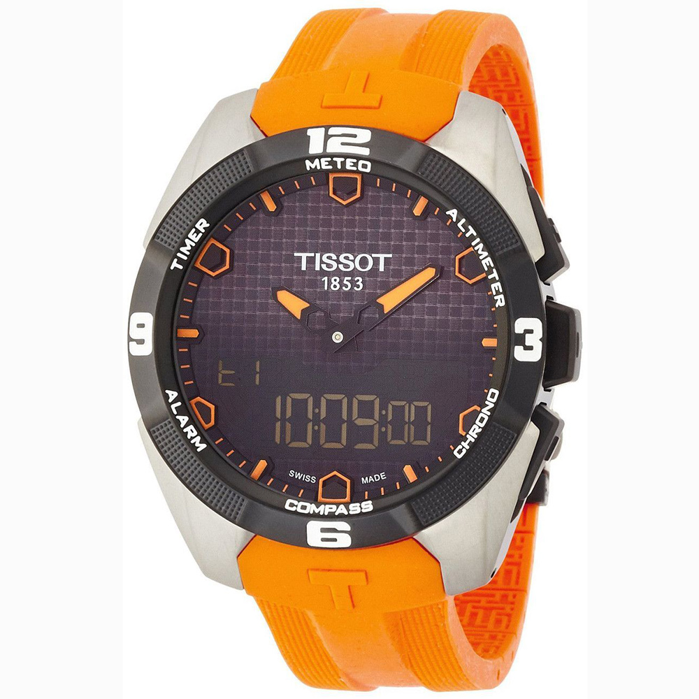 Tissot T-Touch Expert Solar Men's Watch Orange T091.420.47.051.01