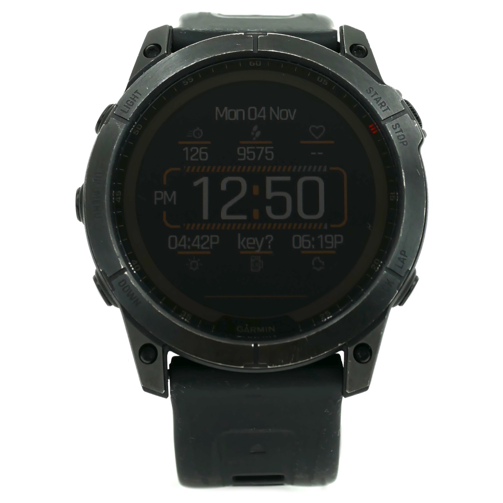 Garmin Fenix 7X Sapphire Solar Edition 51mm GPS Watch Gray Black 010-02541-22