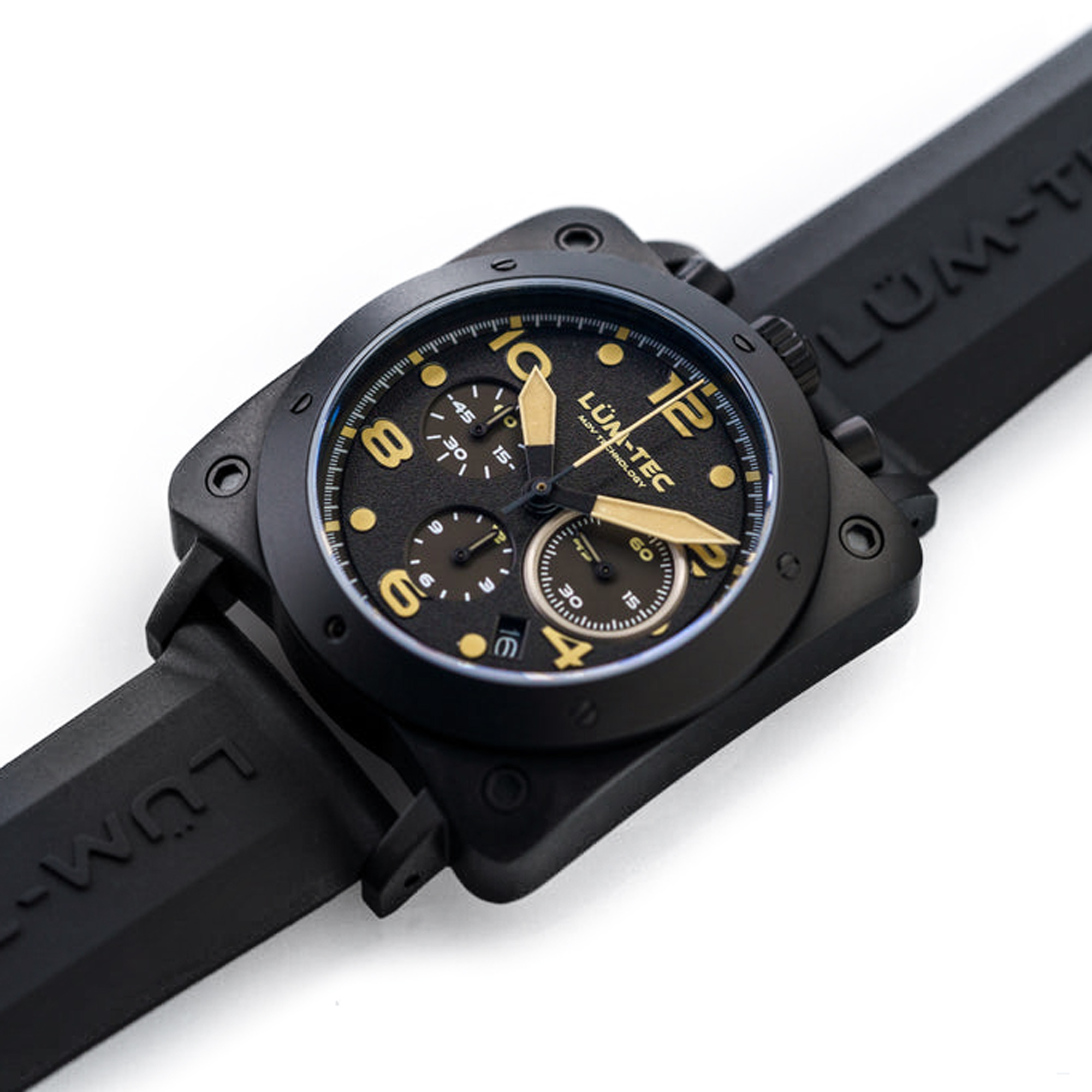 Lum-Tec BULL42 A24 Men\'s Military Watch 42mm WR100m Limited Edition
