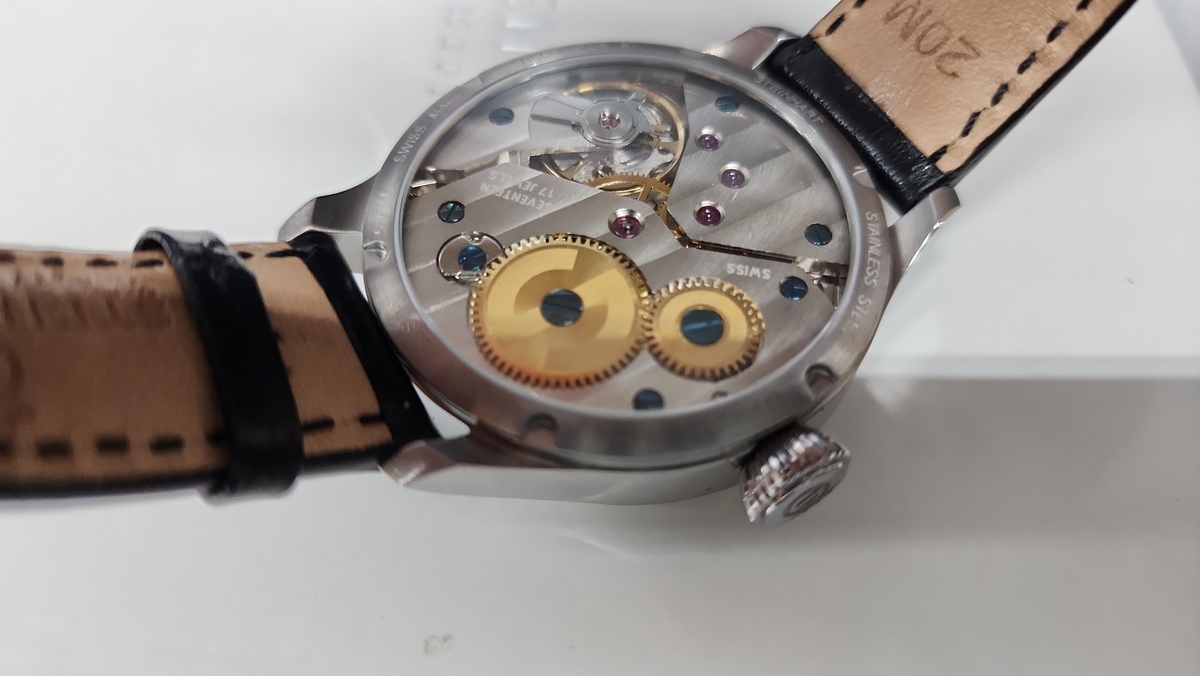 Steinhart Marine Mechanical Regulator Black Handwinding Luxury Swiss Men's Watch 105-0640
