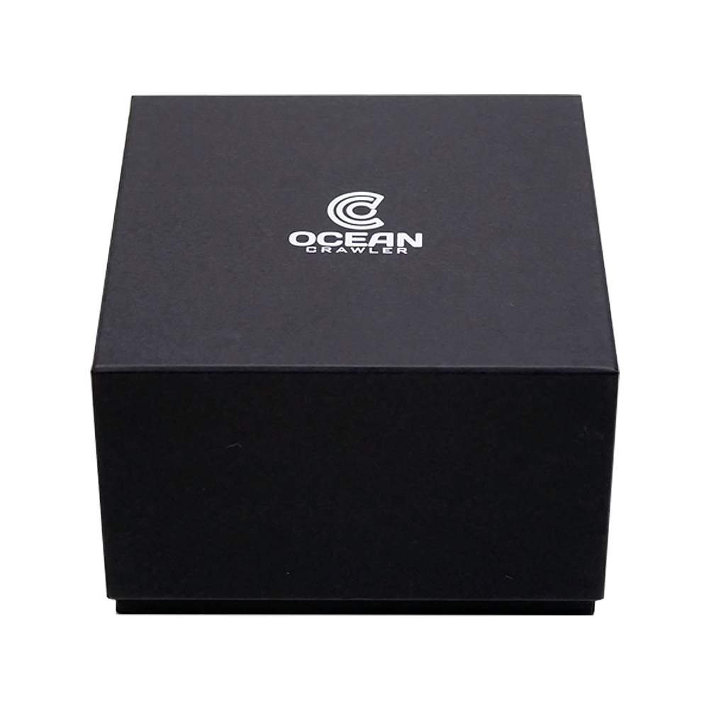 Ocean Crawler Core v3 Automatic Diver Men's Watch 44mm Green-Black Bezel/Black Dial