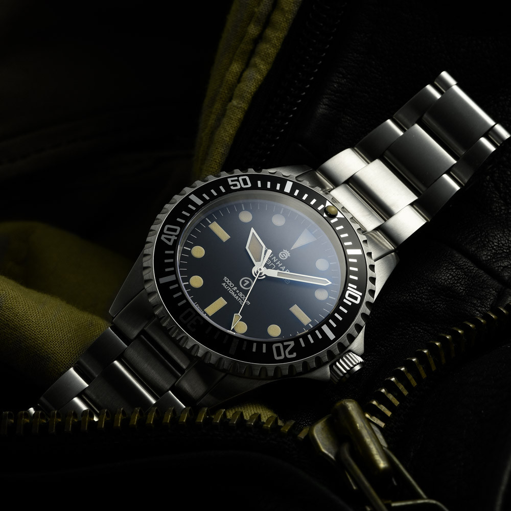 Steinhart Ocean Vintage Military Swiss Automatic Men's Watch 103-0658