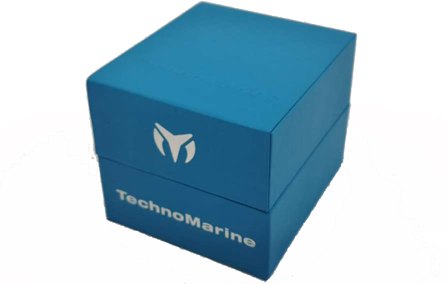 Technomarine Reef Black Chronograph Quartz Blue Dial Men's Watch TM-518008