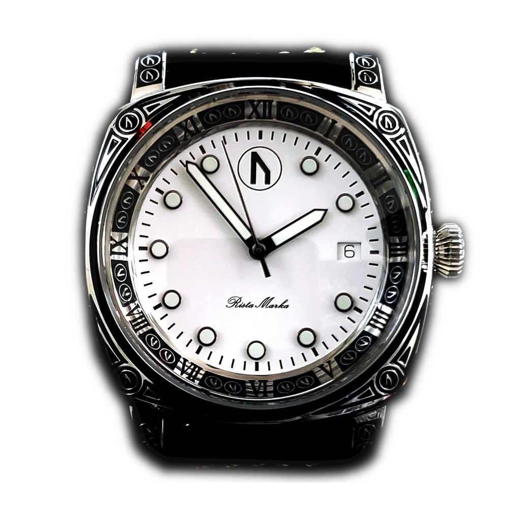 The UGLY watch Rista Marka Dial White 41mm Automatic Watch RM001