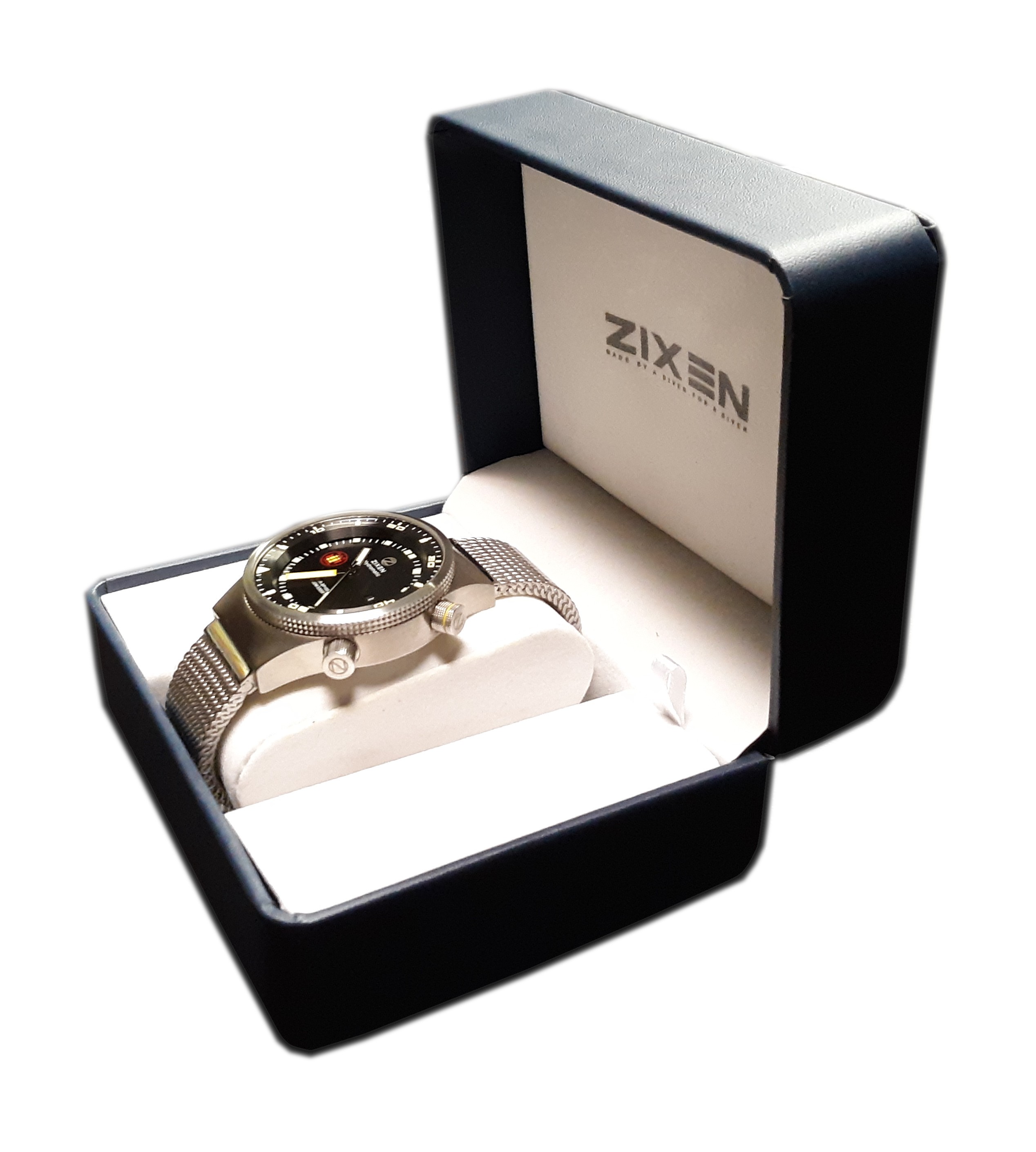 Zixen Hydromatic Automatic Diver Men's Watch Black Dial 46mm DSR-SP1000M